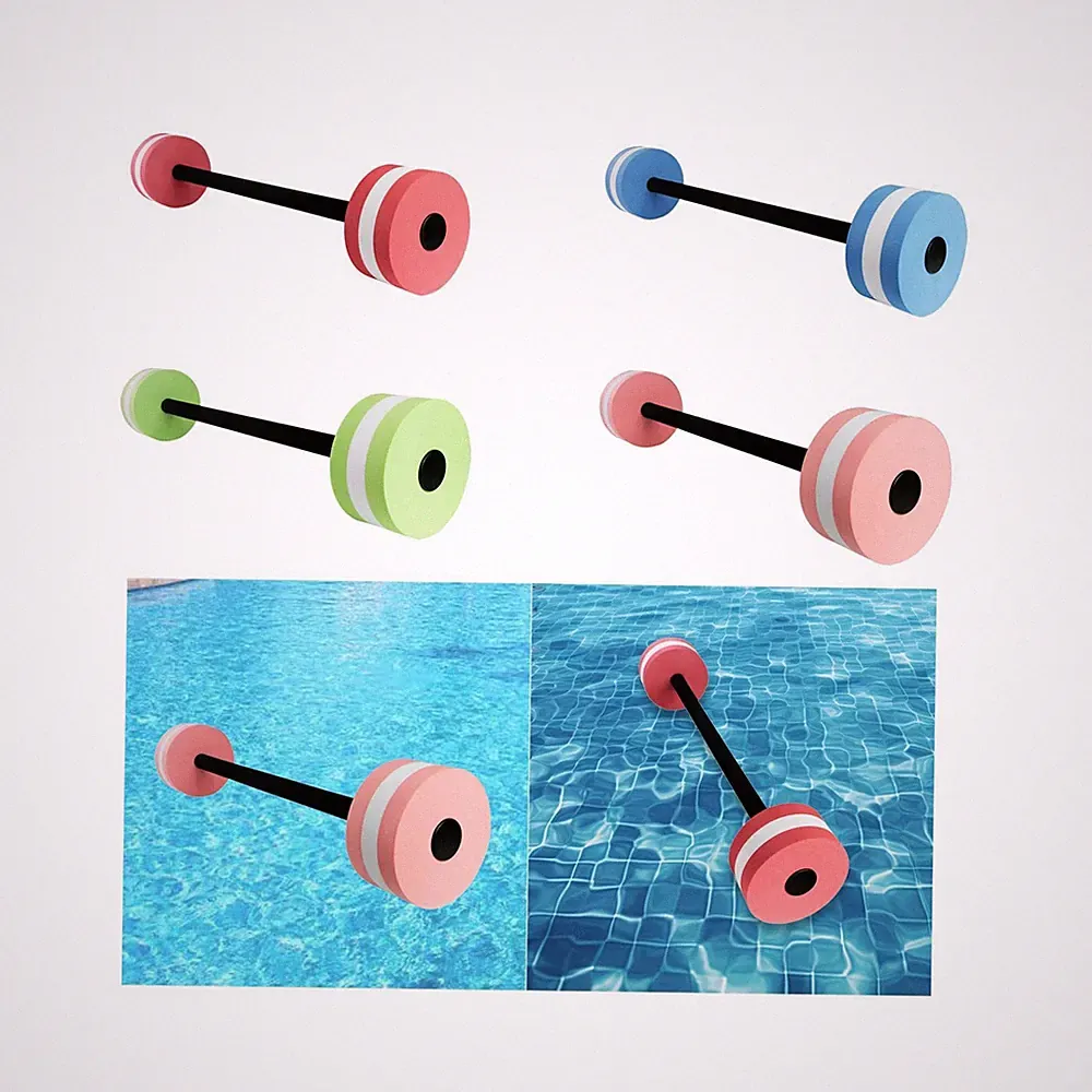 Aquatic Dumbbell for Men Women Hand Bar Water Aquatic Barbell for Water Aerobics