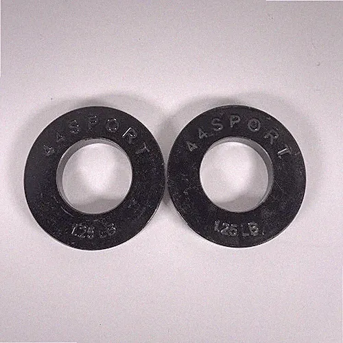 ASPORT Fractional Weight Plates 1.25 LB Pair 2" Olympic Barbell Iron Casting