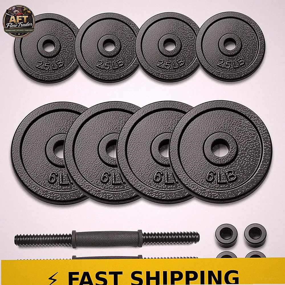 Athletic Works 40LB Adjustable Dumbbell Set - Cast Iron