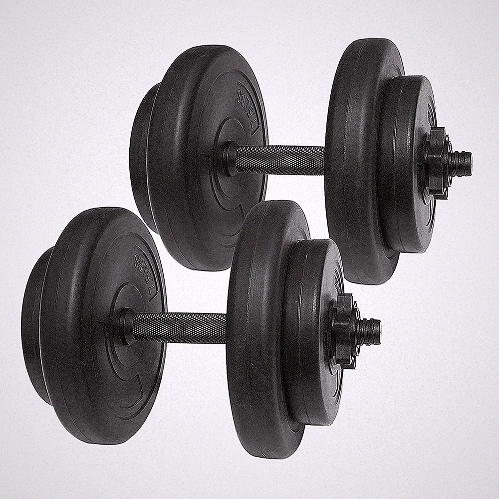 BalanceFrom Fitness 40 Pound All Purpose Weight Dumbbell Set, 14 Item(Used)