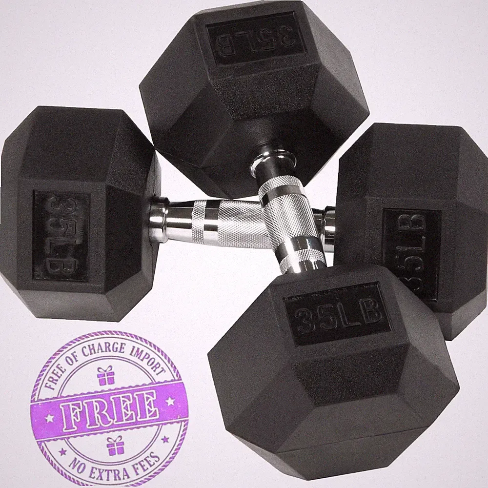 Rubber Dumbbells