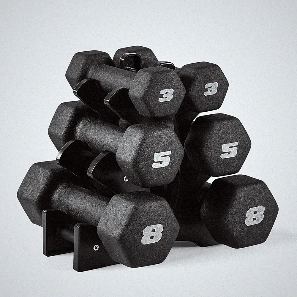 8 lb Set With Rack