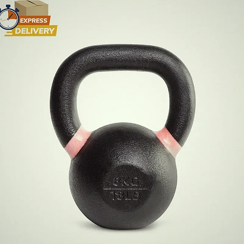 Barbell Cast Iron Competition Weight Kettlebell, 18Lbs 🎗🎯🎗🎯