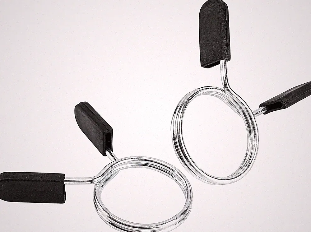 Barbell Clips Olympic Clamps 2 Inch Weightlifting Collars Dumbbell Locks