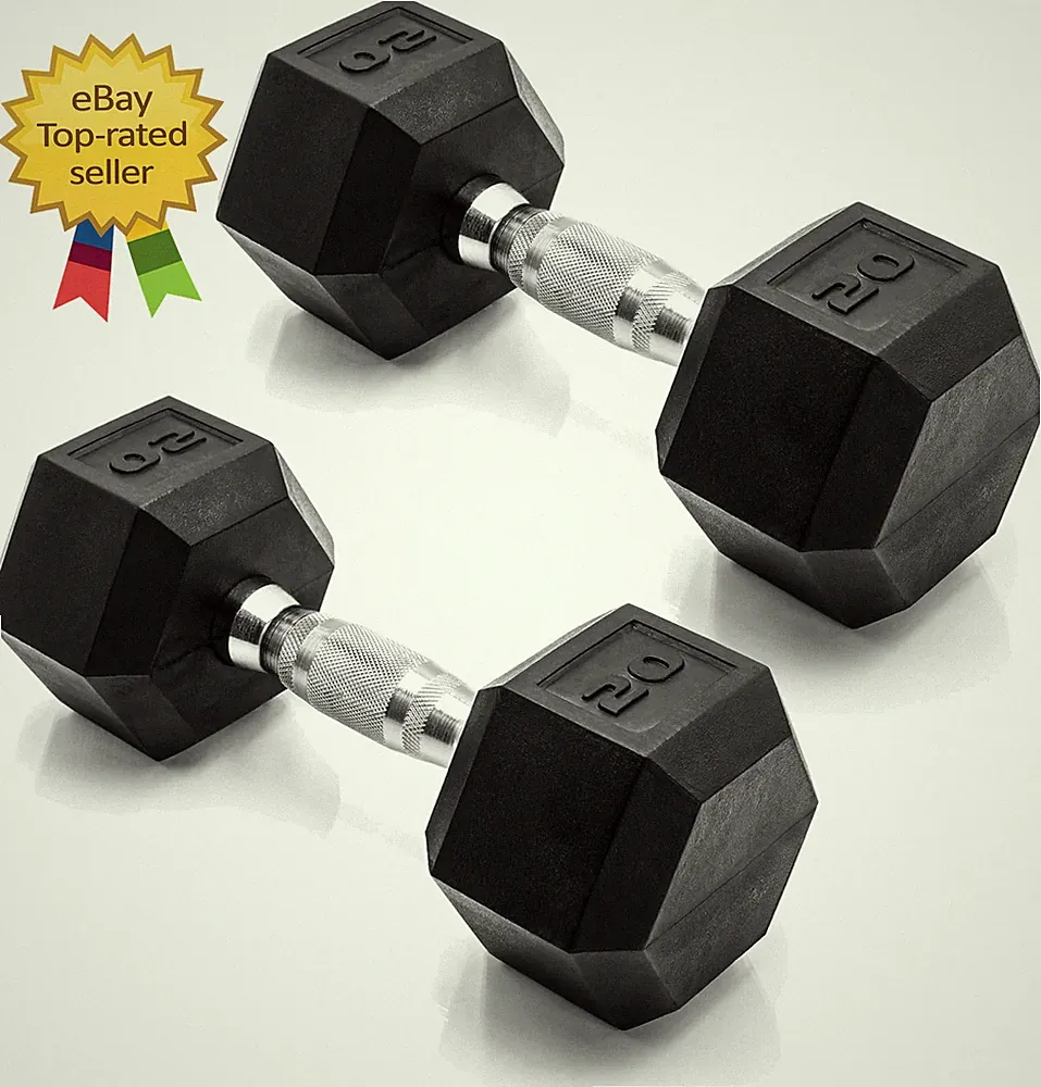 Barbell Coated Dumbbell Weight | Multiple Options Pairs