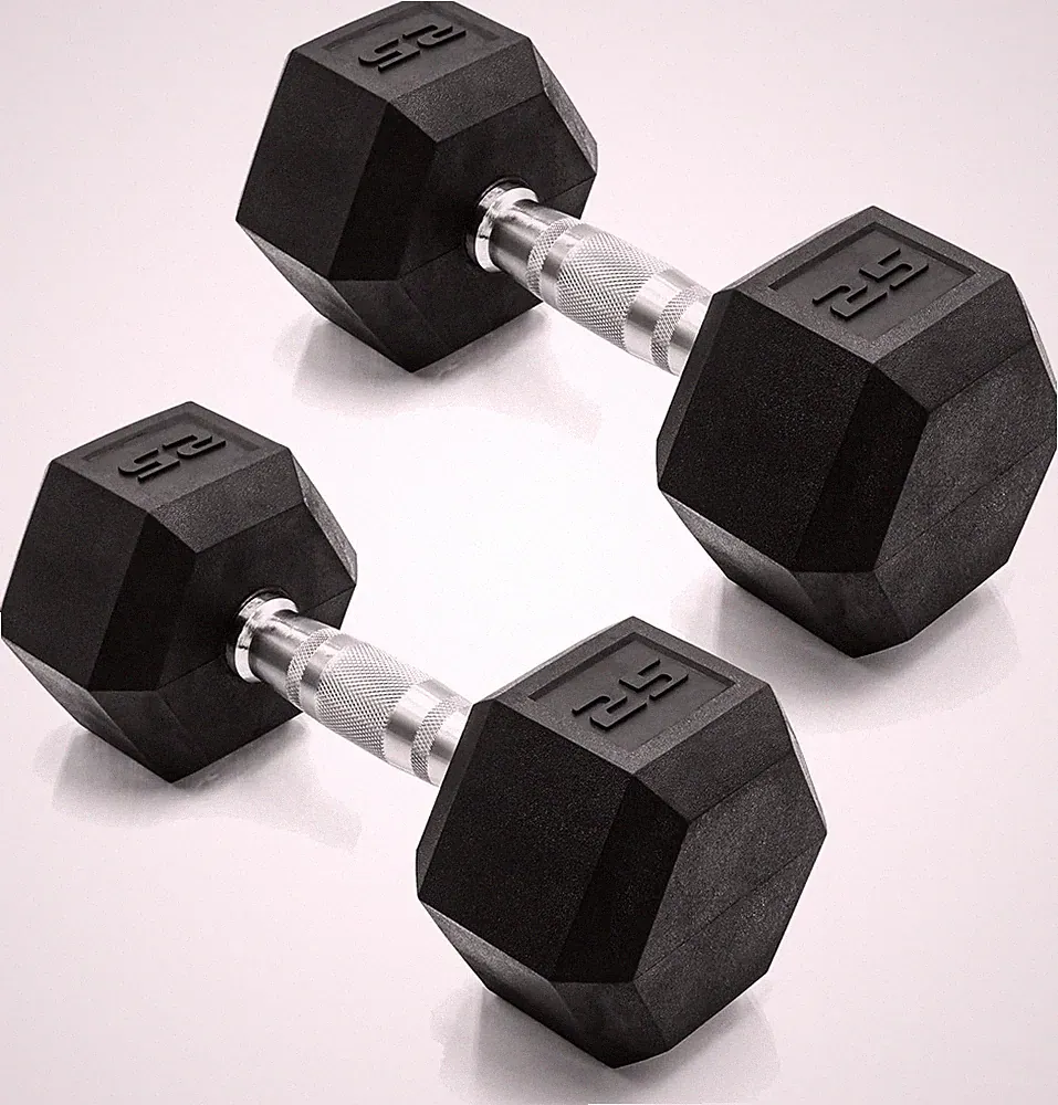 Barbell Coated Dumbbell Weight | Multiple Options Pairs & Sets