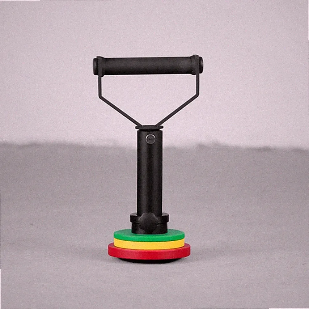 Barbell Handle Dumbbell Converter Arm Strength with Base Kettlebell Grip for Gym