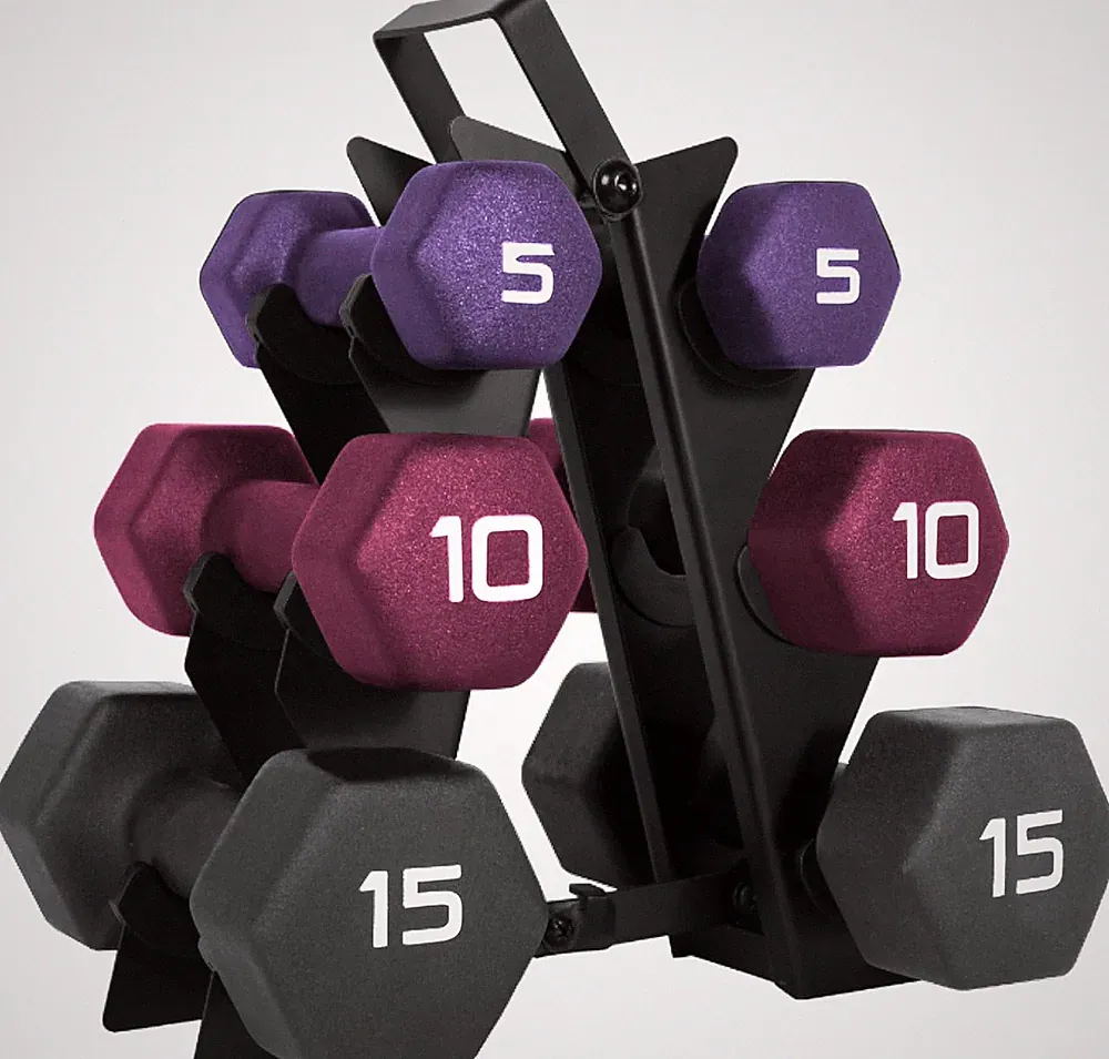 Barbell Neoprene Dumbbell Weights Pairs & Sets | Color Series