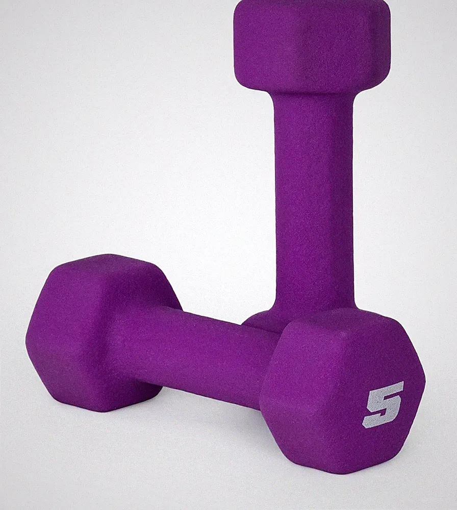 Barbell Neoprene Dumbbell Weights Pairs & Sets | Multiple Colors