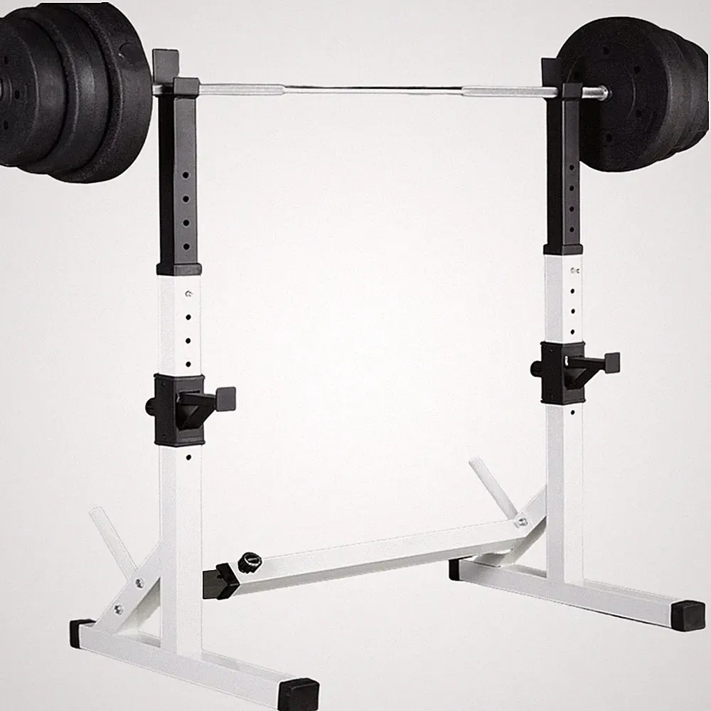 Barbell Rack Stand - Multifunctional Adjustable Squat Rack, Heavy-Duty Dumbbell