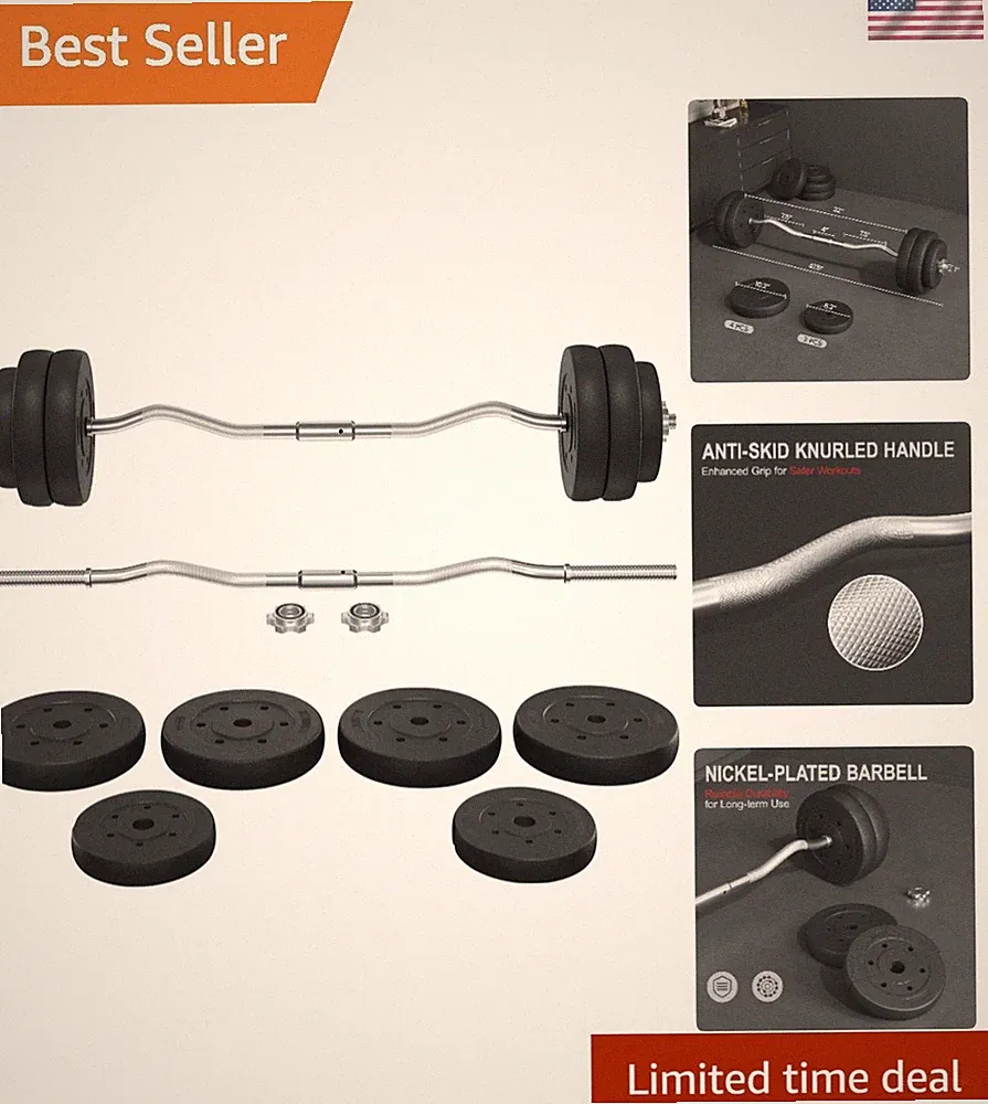 Barbell Set with Weights