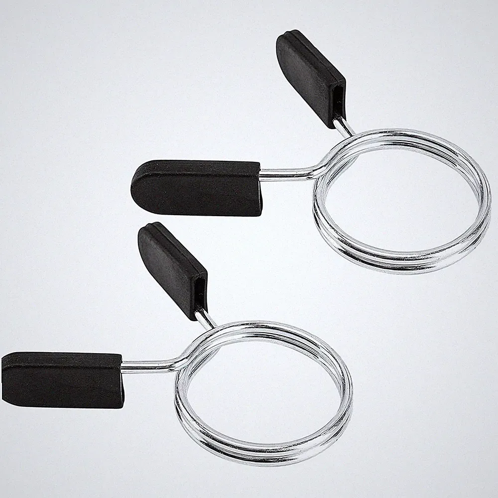 Barbell Spring Clip Dumbbell Circlip Collars Olympic Barbell Weight Bars