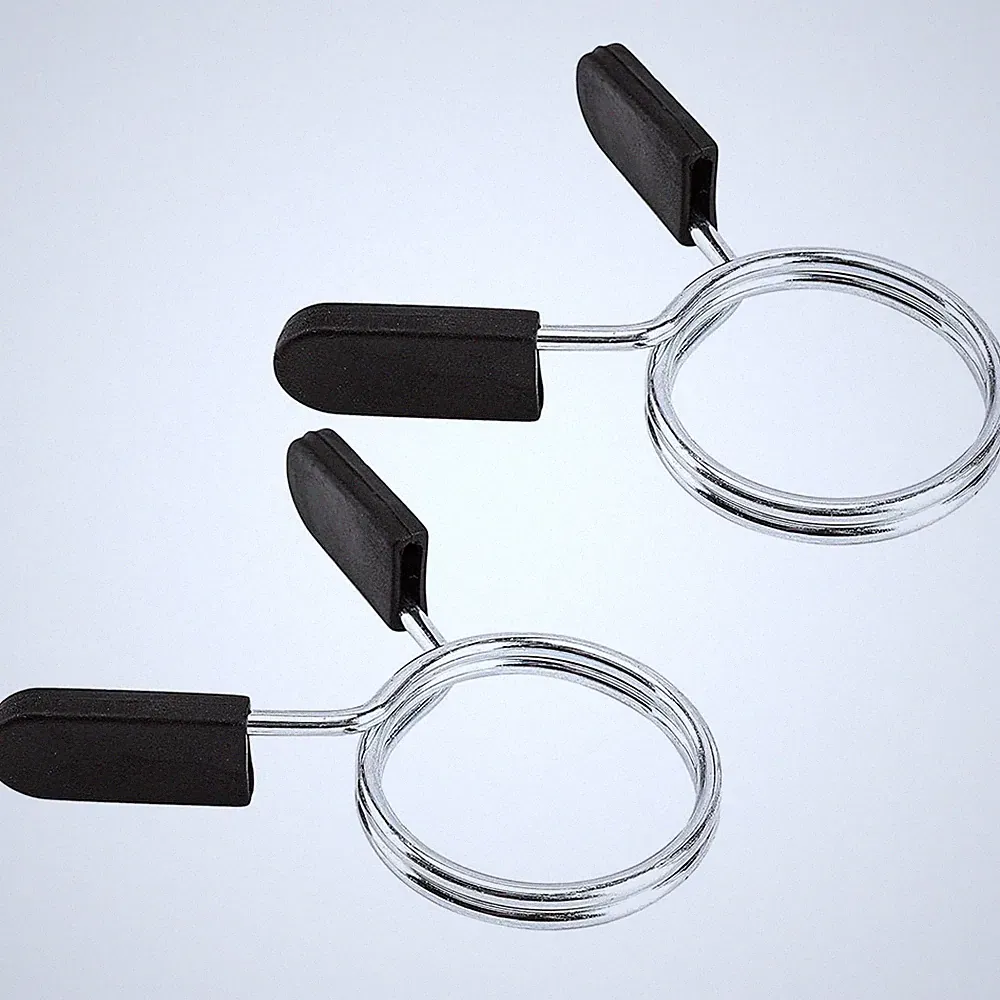 Barbell Spring Clip Dumbbell Circlip Collars Olympic Barbell Weight Bars Weightl