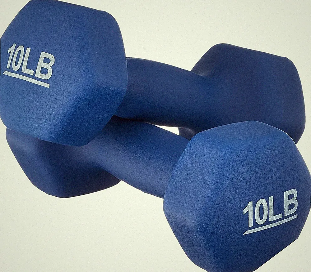 Basics Easy Grip Workout Dumbbell