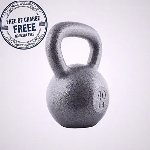 Bestseller! CAP Barbell Cast Iron Kettlebell, Single, 40-Pounds Gray, From to US