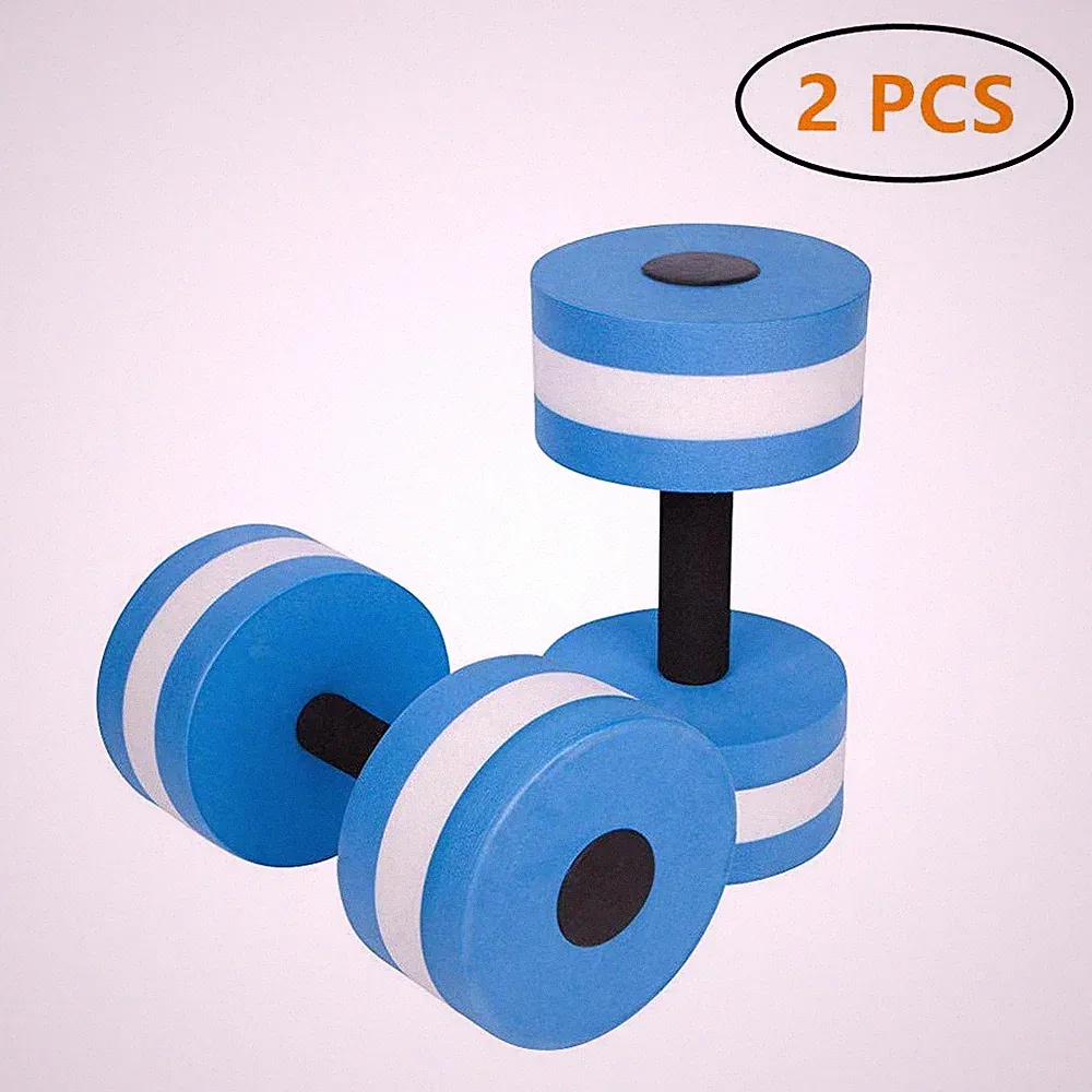 BigBoss Sports Aquatic Exercise Dumbbells Aqua Fitness Barbells Exercise Hand...