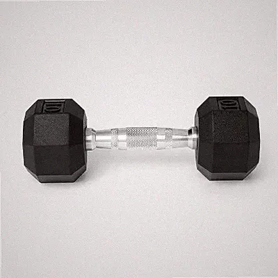 BLACK - ALL IN MOTION™ HEX 10LB DUMBBELL