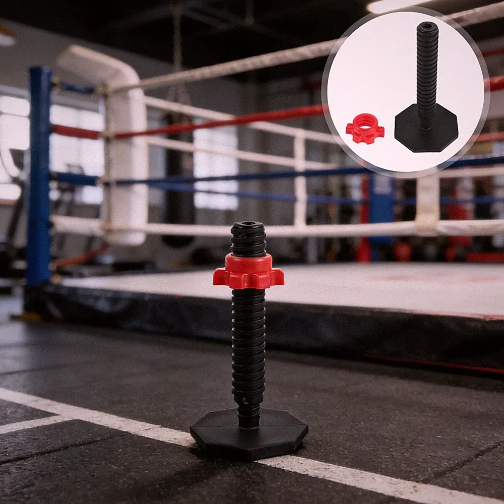 Black Eva Kettlebell Connector Bar Part for Barbell and Dumbbell Sets
