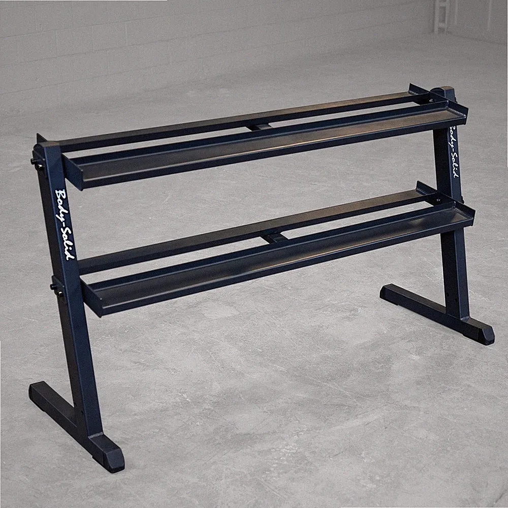body solid dumbbell rack