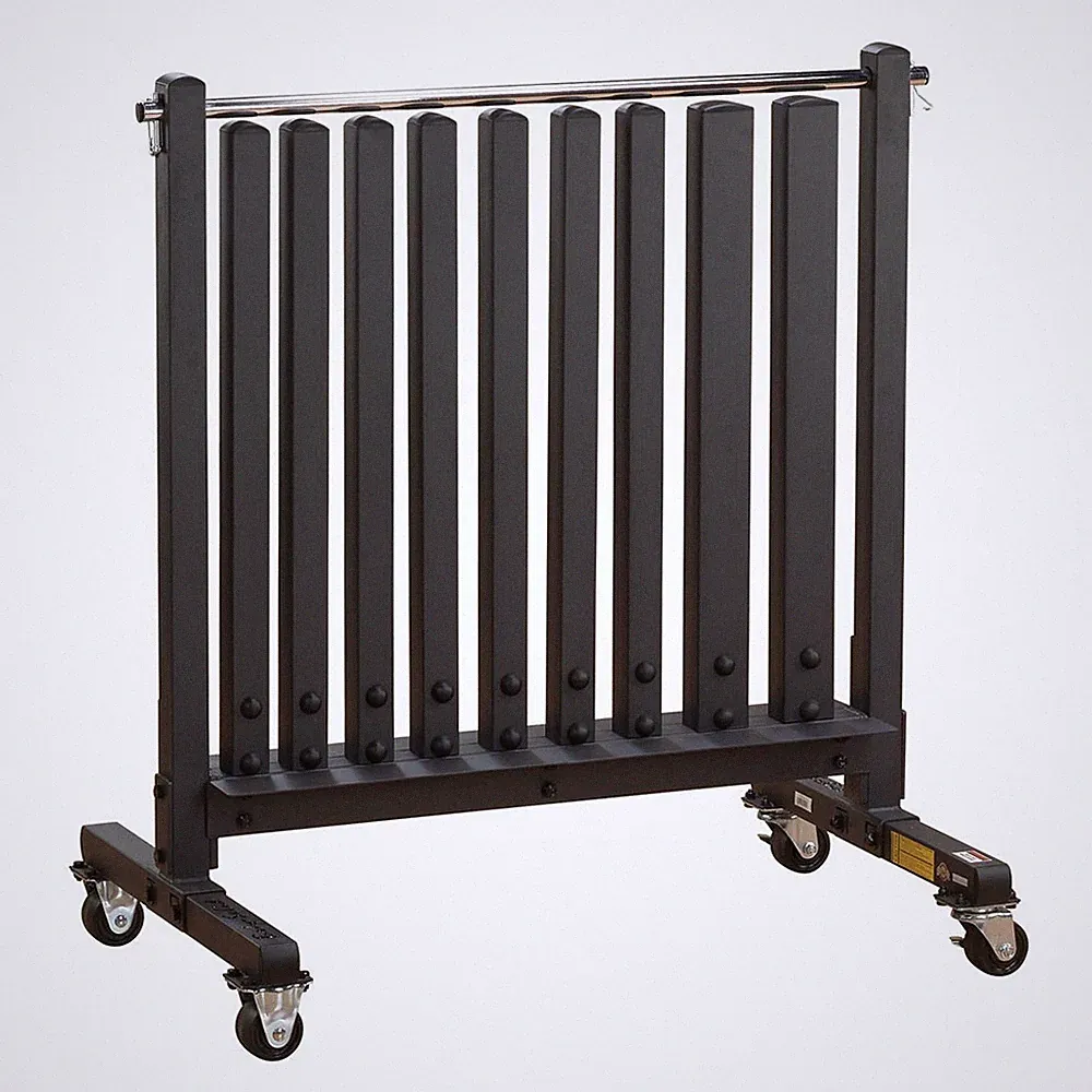 Body-Solid Commercial Vinyl and Neoprene Dumbbell Rack