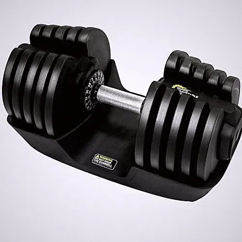 BODYTECH QUICK DUMBBELL SET 88LBS/40KG BT-ADJDMBSET-BK-88 - BLACK