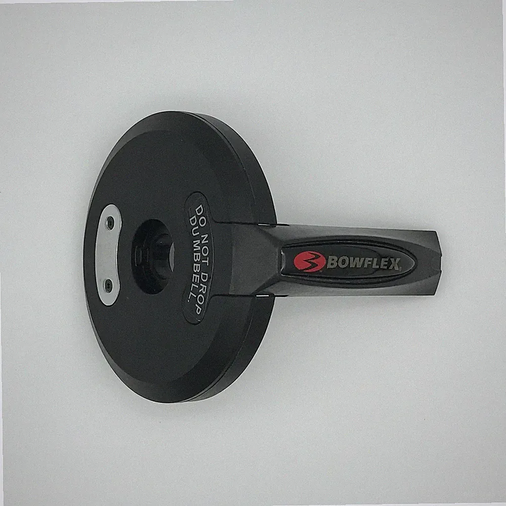 Bowflex 1090 Dumbbell Replacement Handle Part Black Tab Endcap Dial Lock Disc