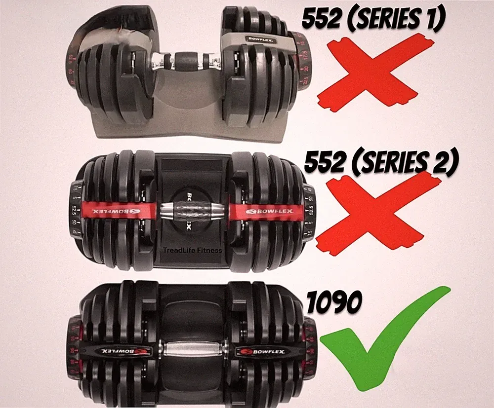 Bowflex 1090 SelectTech Dumbbell compatible 5 Weight Plate (15lb)