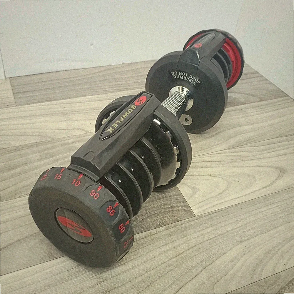 Bowflex 1090 Series 1 Adjustable Dumbbell Handle Tested & Working 10-90