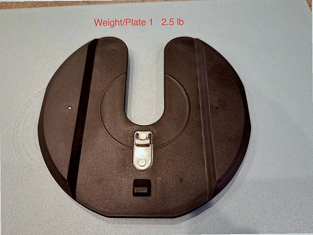 Bowflex 1090 Series 2 SelectTech Dumbbell Replacement #1 Weight Plate 2.5 lb