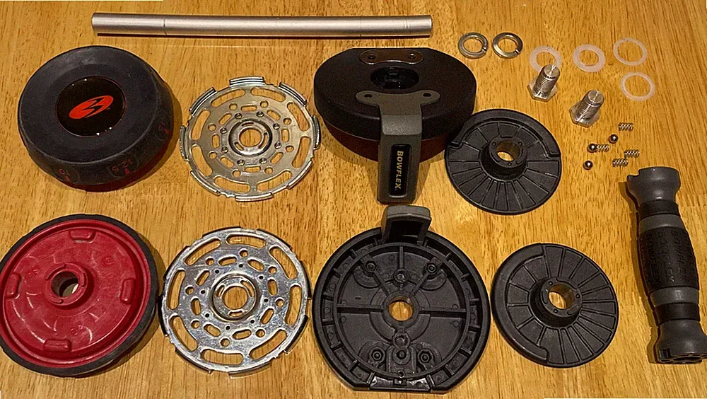 Bowflex 220 2.5-20 Lbs SelectTech Dumbbells Replacement Handle Spare Parts Discs