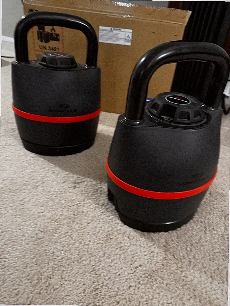 Bowflex Selectech 840 adjustable kettlebells