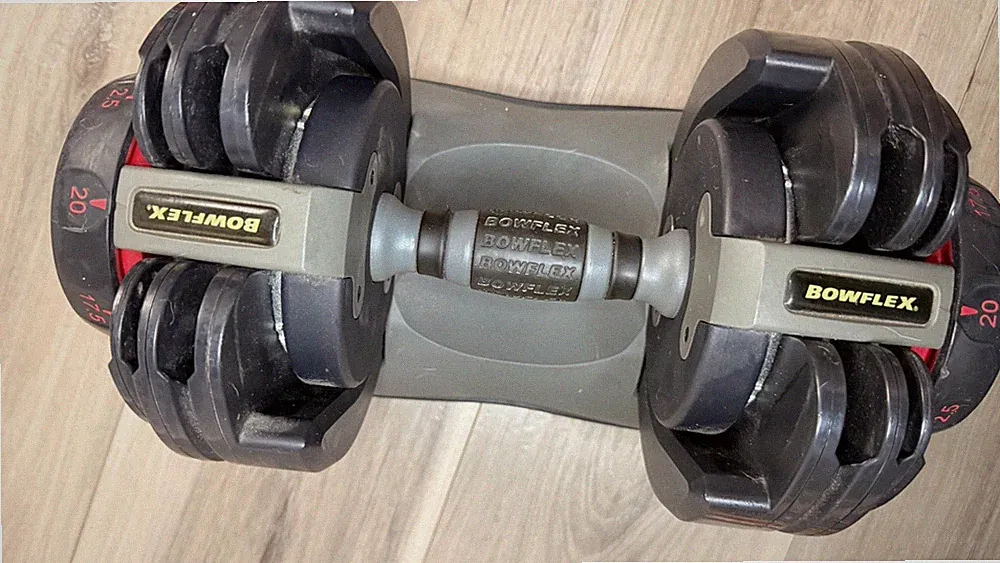 Bowflex SelectTech 220 Adjustable Weight Dumbbell 2.5 To 20 Pounds FREE SHIPPING