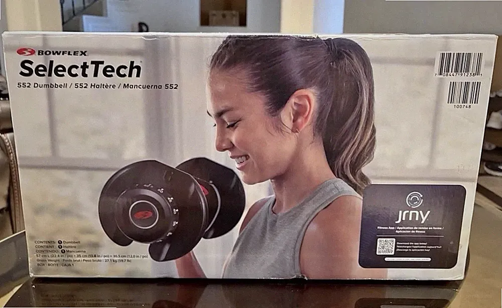 Bowflex SelectTech 552 Adjustable Single Dumbbell (100748)