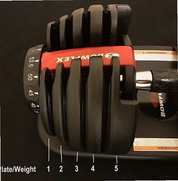 Bowflex SelectTech 552 Dumbbells Plate 1 Replacement Weight 1.5lb SERIES 2 ONLY
