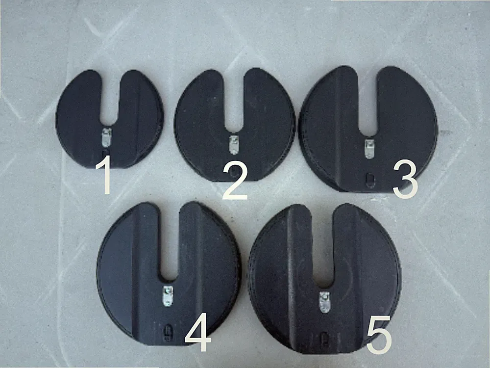 Bowflex SelectTech 552 Dumbbells (SERIES 2 ONLY) Replacement Weight Plates, OEM