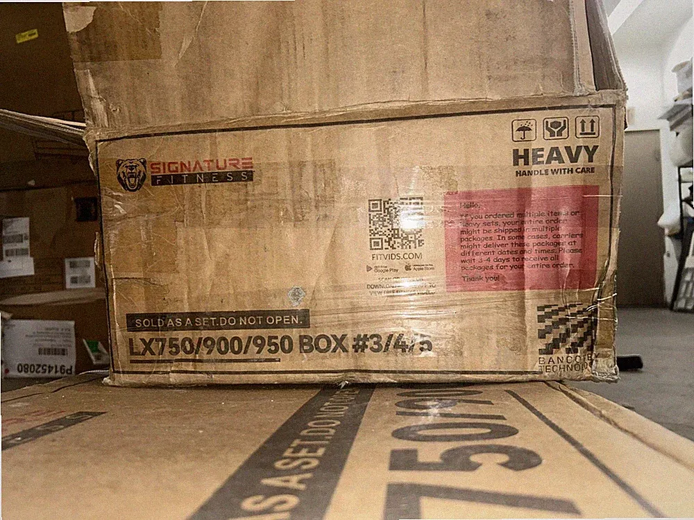 Box of 3- Signature Fitvids Home Gym Station Weights LX 750/900/950 Box #3/4/5