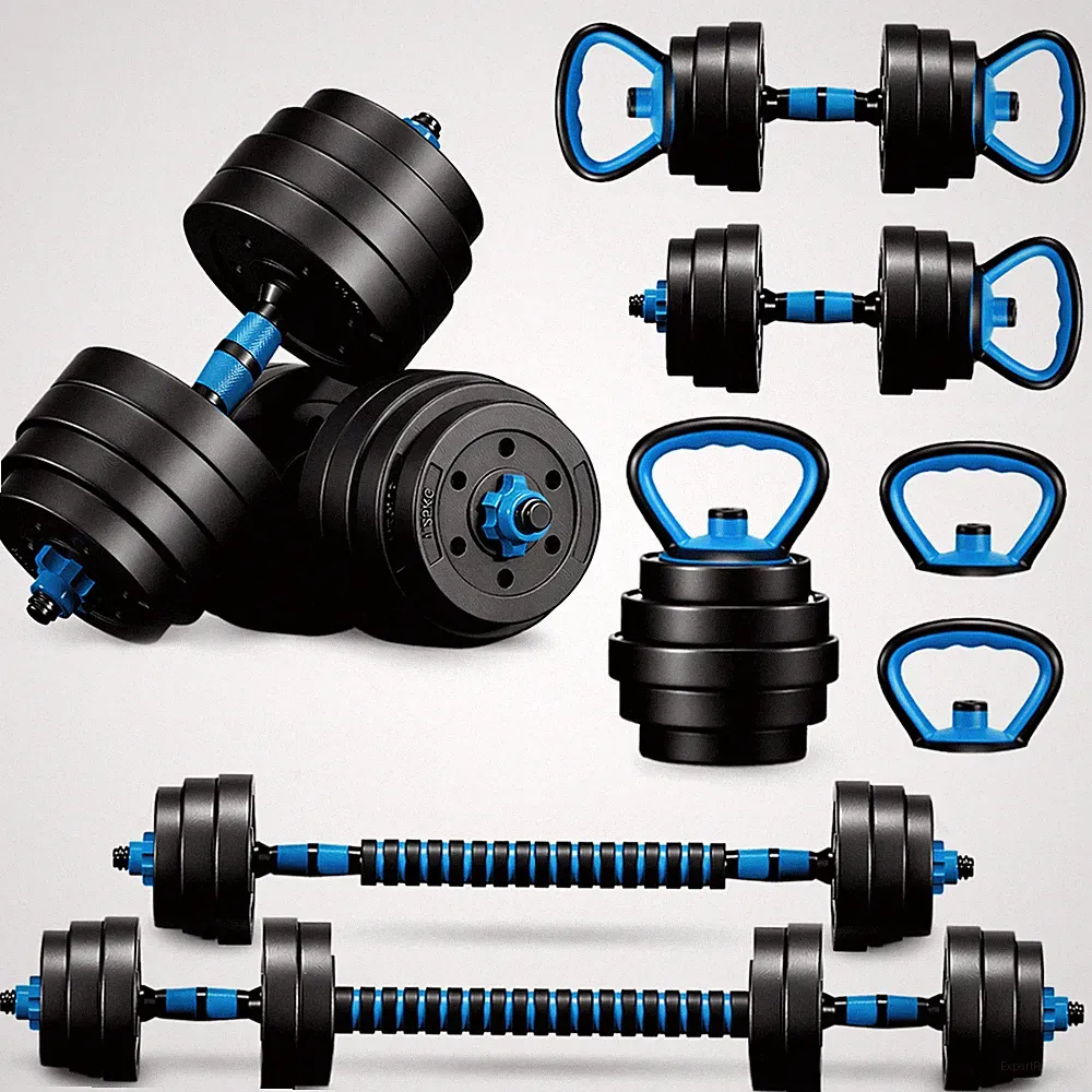 Camkey Adjustable Dumbbells, Portable Changeable Dumbbell, Kettlebells, Push up