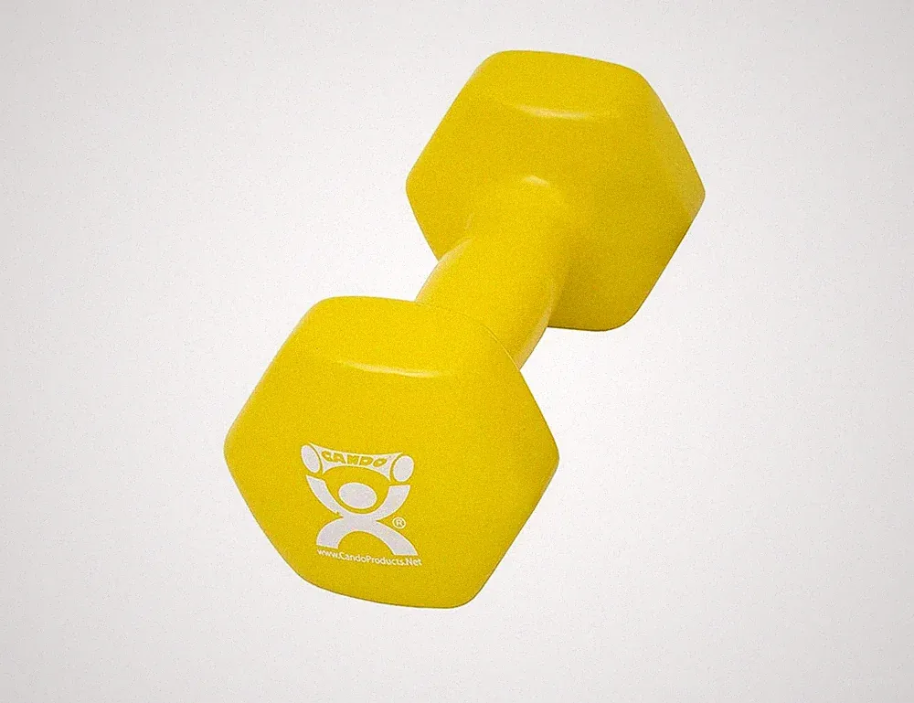 CanDo Vinyl Coated Dumbbells Single 9 Pound