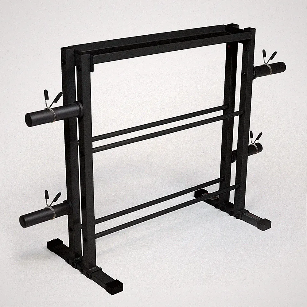CAP 3-Tier Storage Rack for Kettlebells, Dumbbells & Olympic Weight Plates