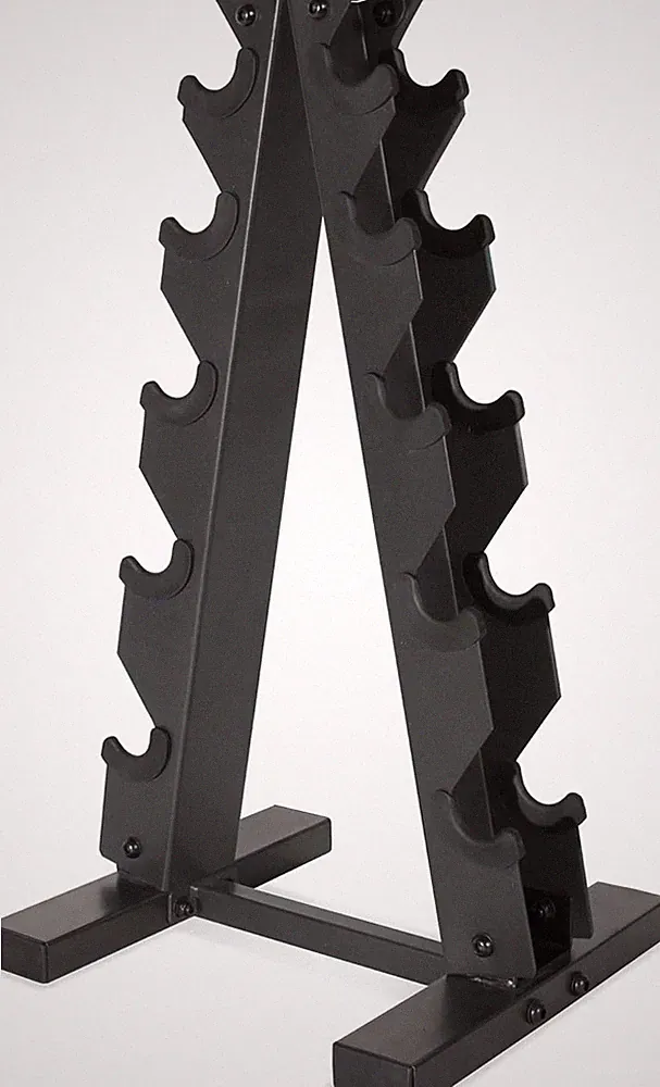 CAP A-Frame Hex Dumbbell Rack, 150lb Capacity, 26" x 14.5in x 13", Carbon