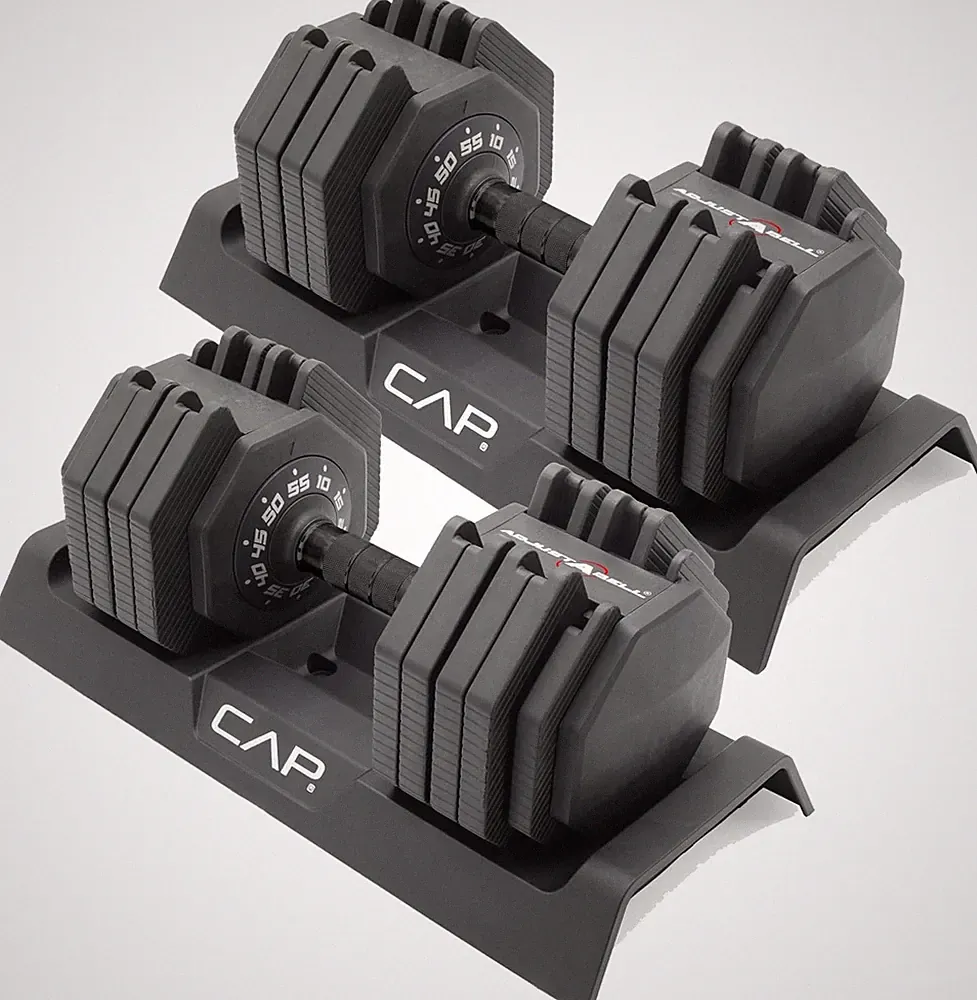 CAP ADJUSTABELL Adjustable Dumbbell Set, Premium Quick Select Adjustable Weights