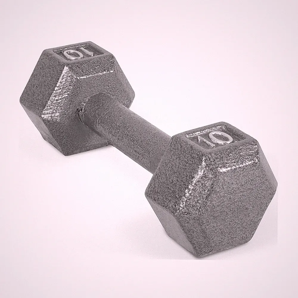 CAP Barbell 10lb Cast Iron Hex Dumbbell, Single