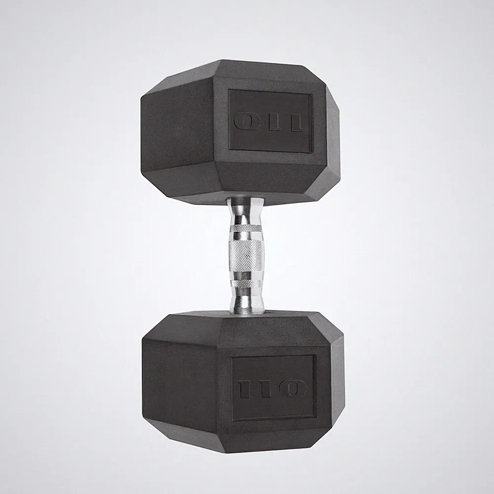 CAP Barbell, 110lb Coated Hex Dumbbell, Single