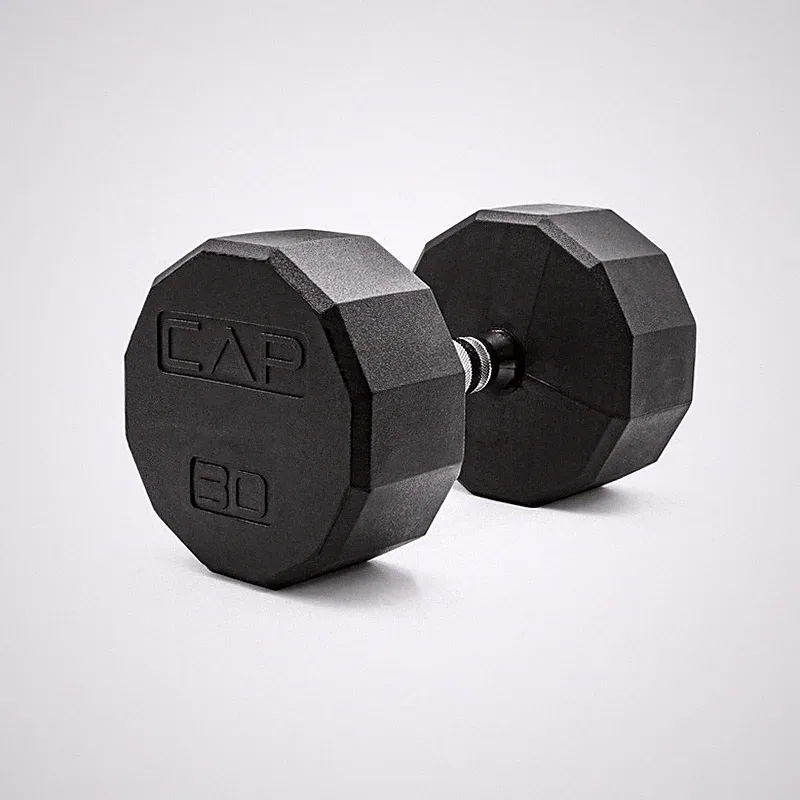 Cap Barbell 12-Sided Coated Dumbbell 30 Lb Sdr6Is-030