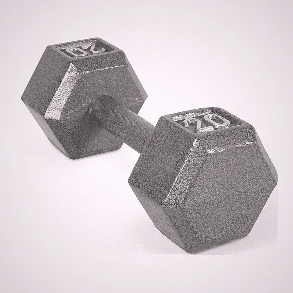 CAP Barbell 20lb Cast Iron Hex Dumbbell, Single