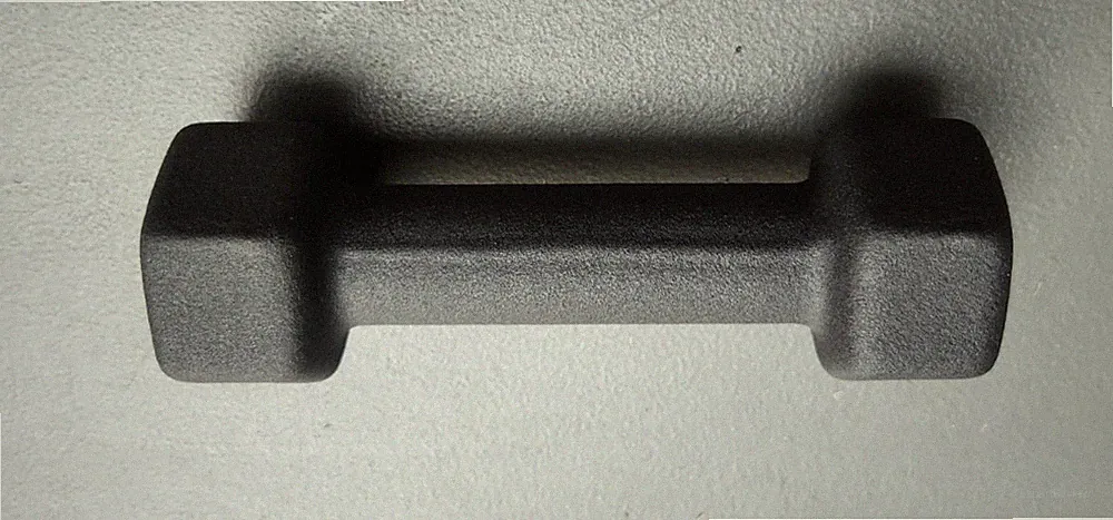 CAP Barbell 3 LB Neoprene Dumbbell Hand Weights - Pair | Black