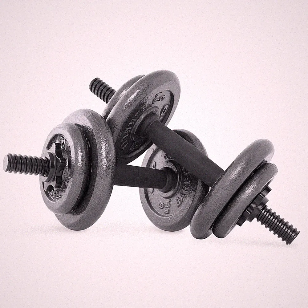 CAP Barbell 40 Lb. Adjustable Cast Iron Dumbbell Set