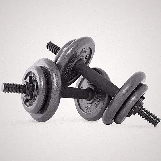 CAP Barbell 40 lb Adjustable Cast Iron Dumbbell Weight Set