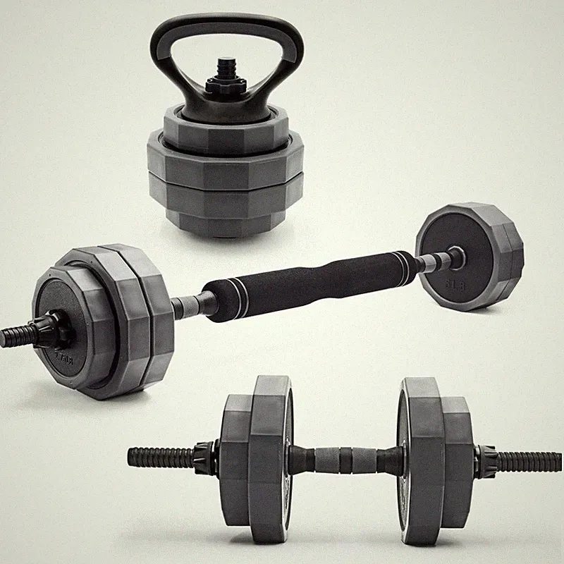 Cap Barbell 45 Lb Multi-Use Adjustable Weight Set - Versatile Dumbbell Barbell