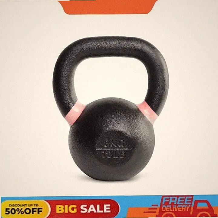 CAP Barbell Cast Iron Competition Weight Kettlebell, 18lbs